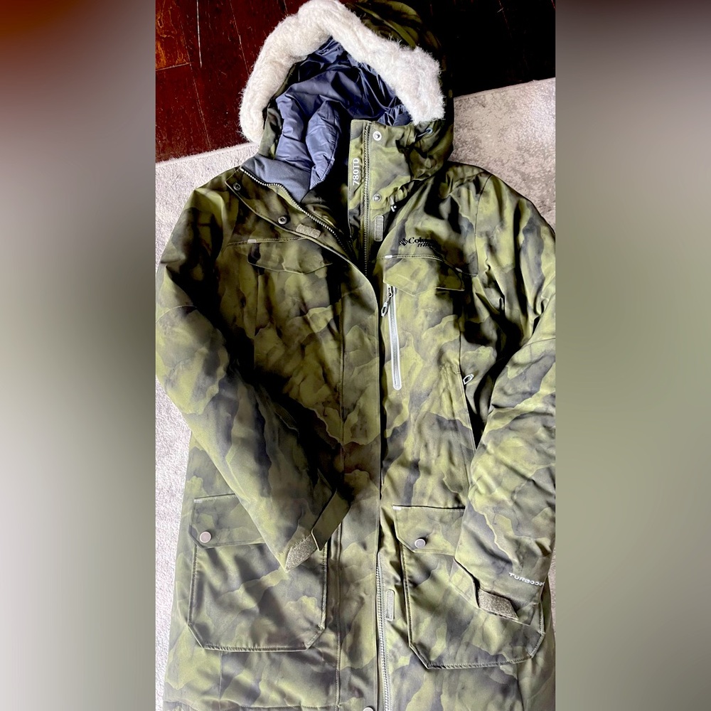 Columbia Titanium Long Puffer